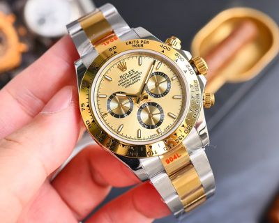 ROLEX Daytona Sereis 40MM 18K Gold Watch